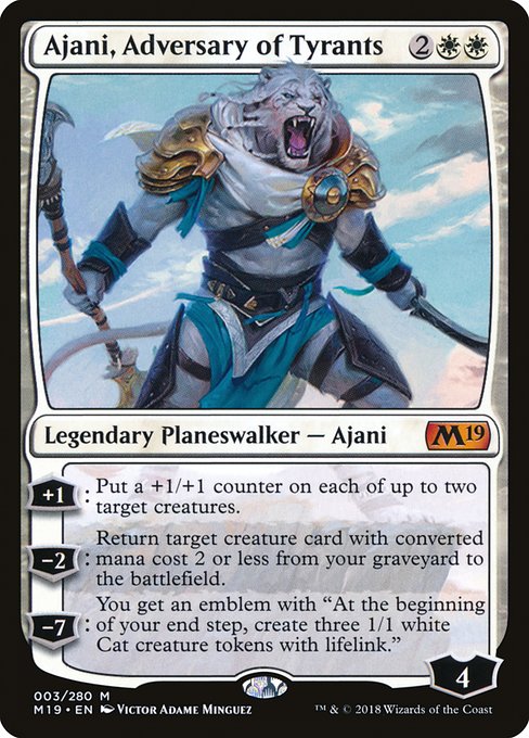 Ajani, Adversary of Tyrants (3) - NM