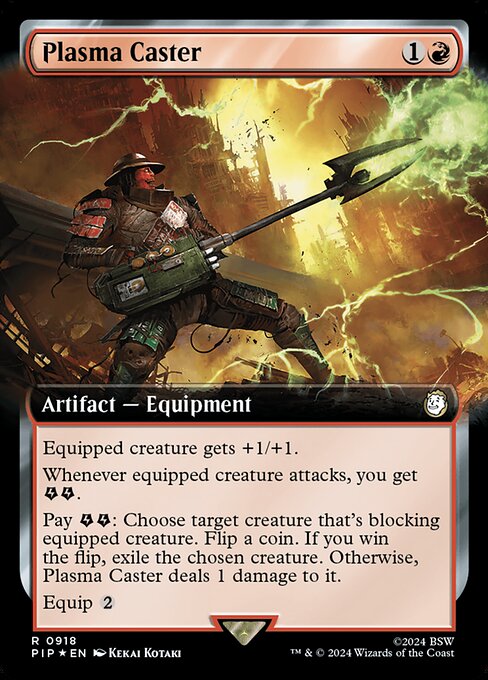 Plasma Caster (918) - EXTENDED ART (Foil) - NM