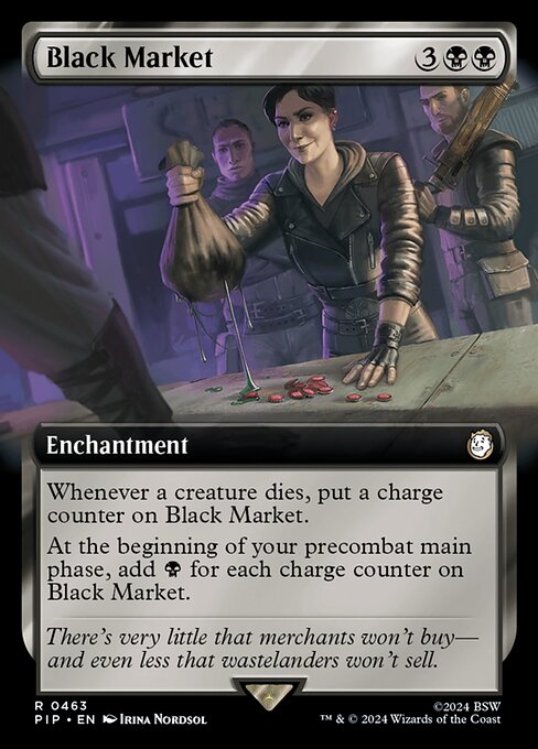 Black Market (463) - EXTENDED ART - NM