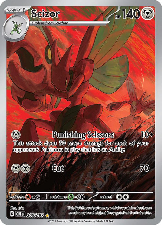 Scizor 205 - NM