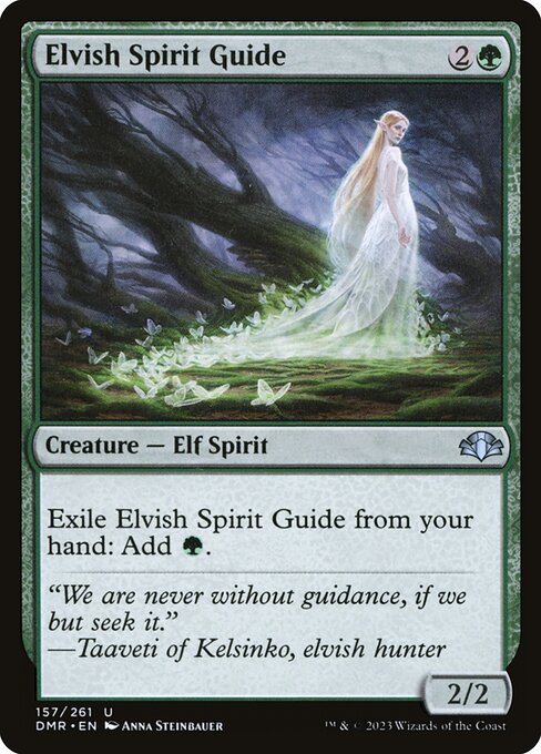 Elvish Spirit Guide (157) (Foil) - NM