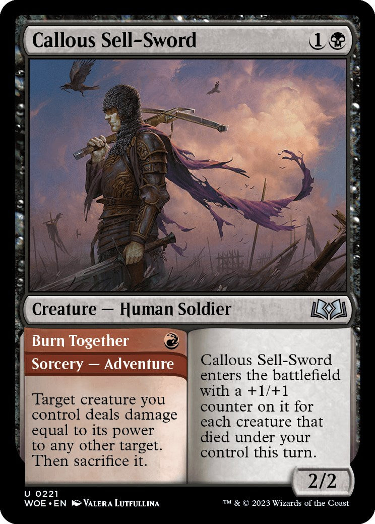 Callous Sell-Sword [WOE - 221]