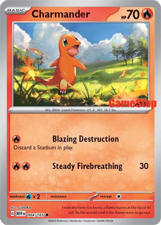 Charmander 4 - NM