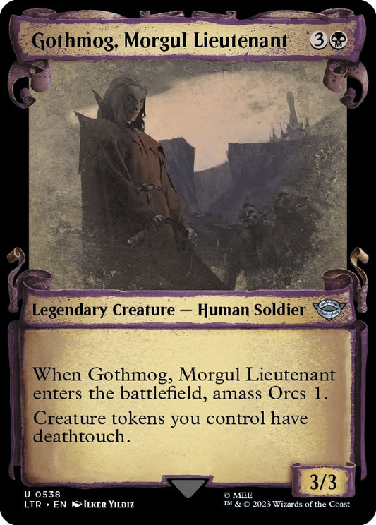 Gothmog, Morgul Lieutenant (Showcase Scrolls) [LTR - 538]