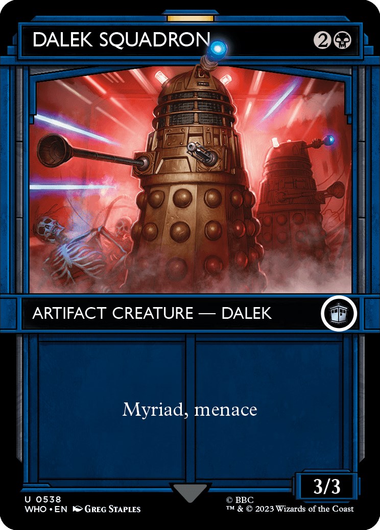 Dalek Squadron (Showcase) [WHO - 538]