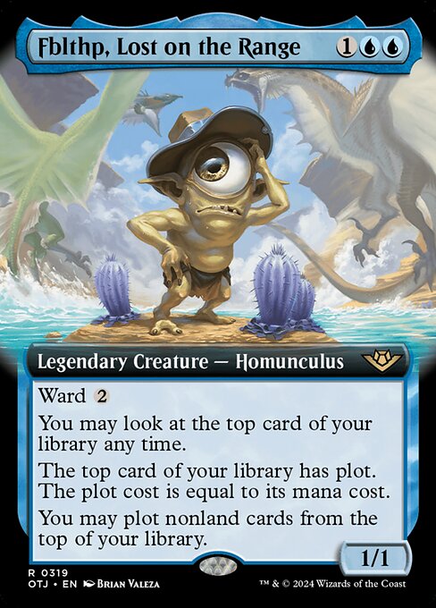 Fblthp, Lost on the Range (319) - EXTENDED ART - NM