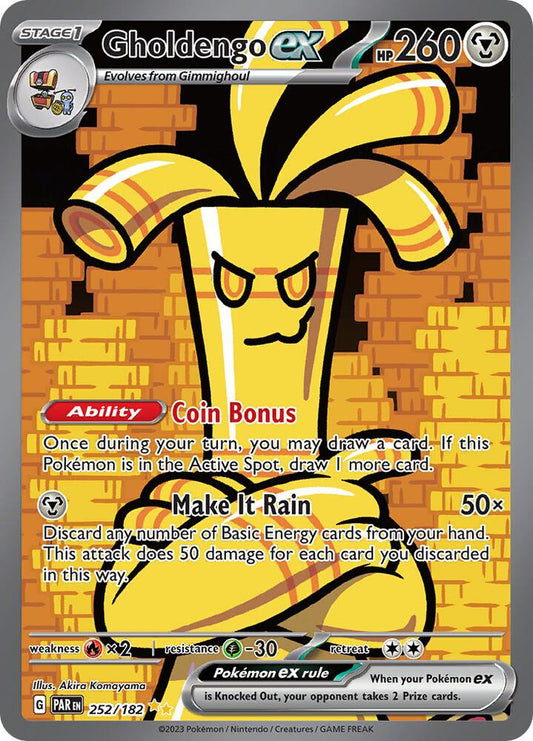Gholdengo ex 252 (Holofoil) - NM