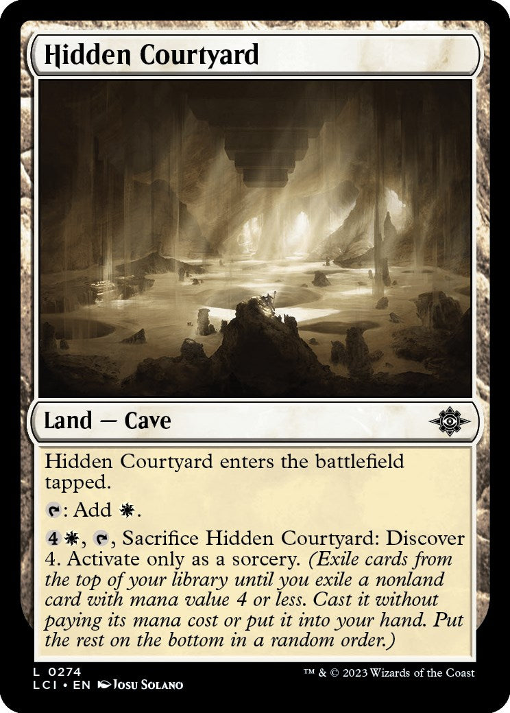 Hidden Courtyard [LCI - 274]