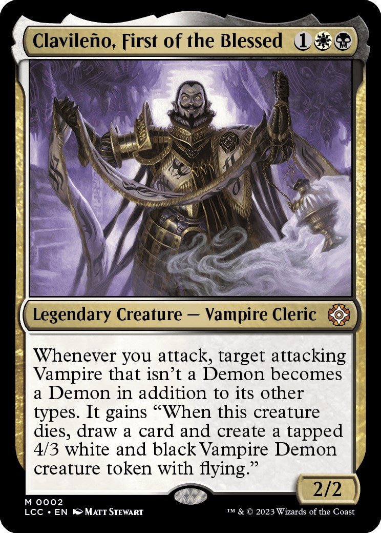 Clavileno, First of the Blessed