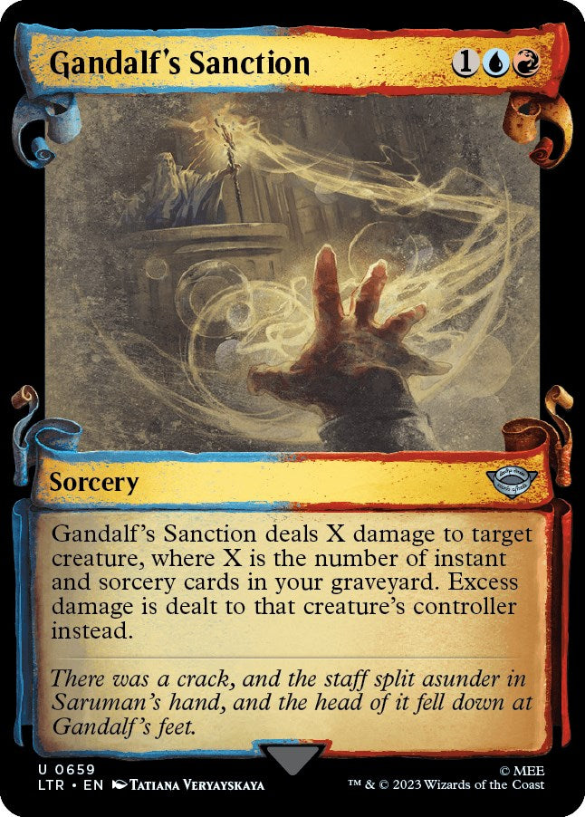 Gandalf's Sanction (Showcase Scrolls) [LTR - 659]