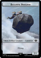 Ballistic Boulder // Food (0023) Double-Sided Token (Surge Foil)