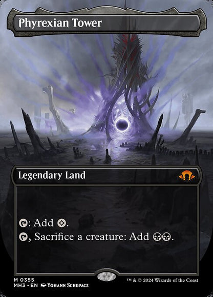 Phyrexian Tower (355) - BORDERLESS - NM