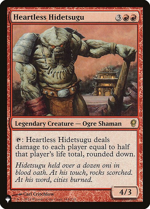 Heartless Hidetsugu (CNS-144) - NM