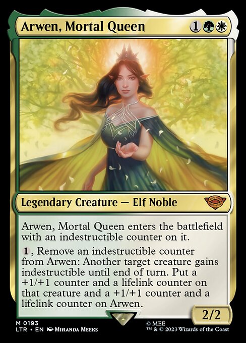 Arwen, Mortal Queen (193) (Foil) - NM