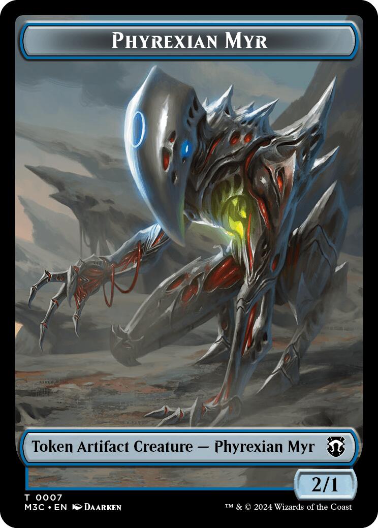 Phyrexian Myr // Servo Double-Sided Token