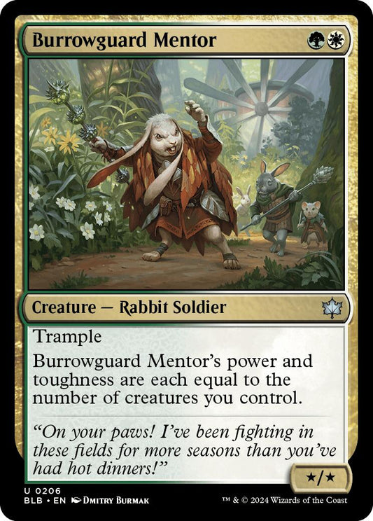 Burrowguard Mentor [BLB - 206]