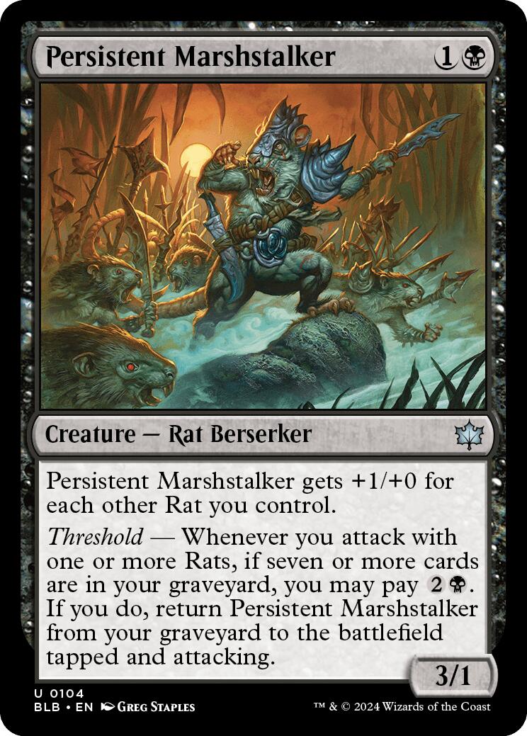 Persistent Marshstalker [BLB - 104]