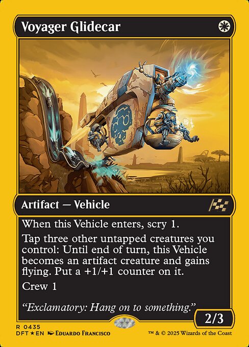 Voyager Glidecar (435) (Foil) - NM