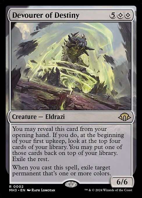 Devourer of Destiny (2) - FULL ART (Foil) - NM