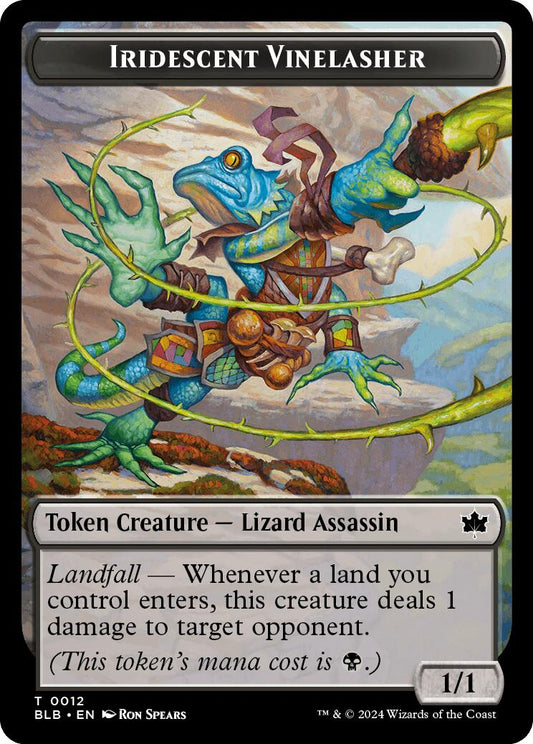 Iridescent Vinelasher Token