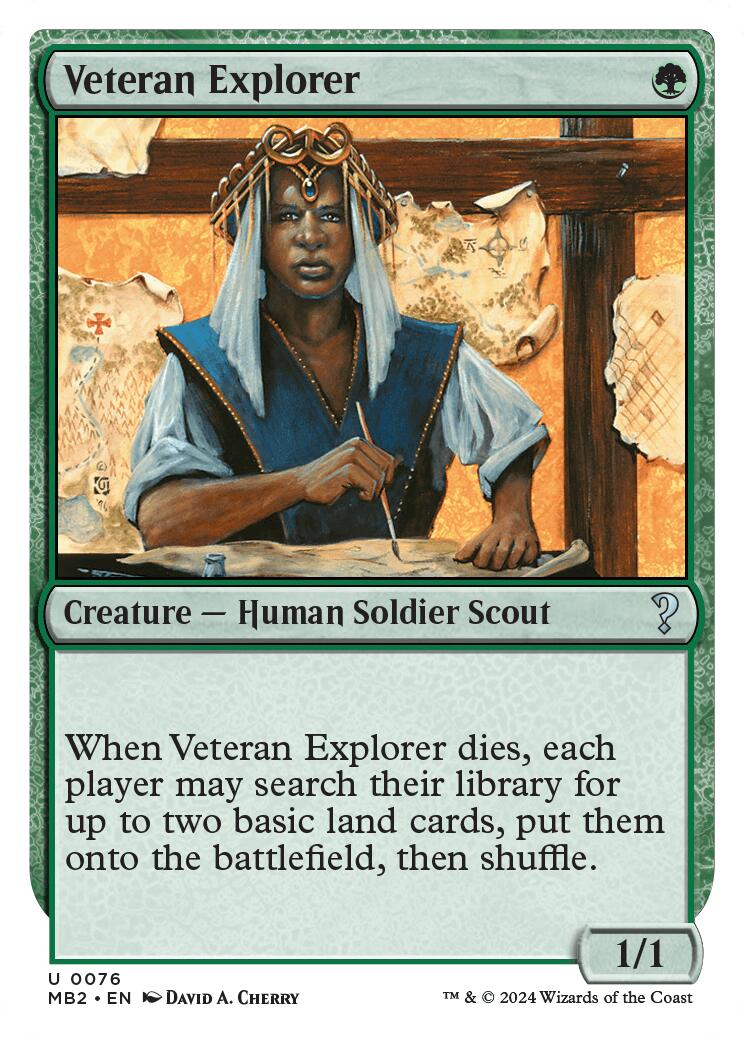 Veteran Explorer (White Border)