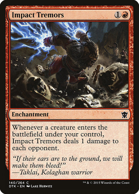 Impact Tremors (140) (Foil) - NM