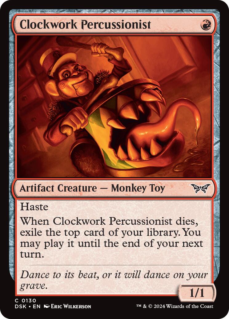 Clockwork Percussionist (0130) [DSK - 130]