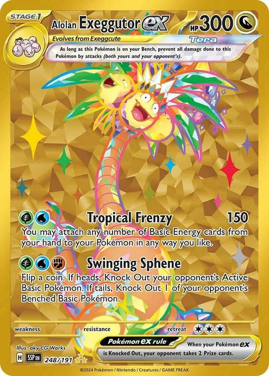 Alolan Exeggutor ex 248 - NM