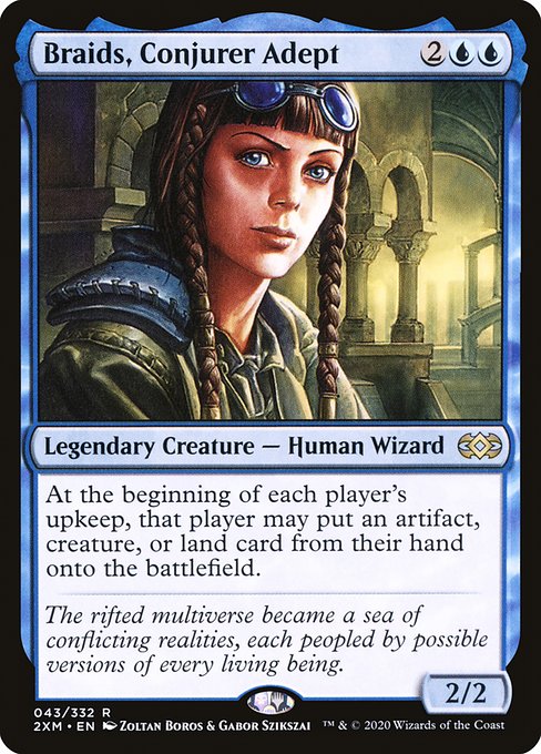 Braids, Conjurer Adept (43) - NM