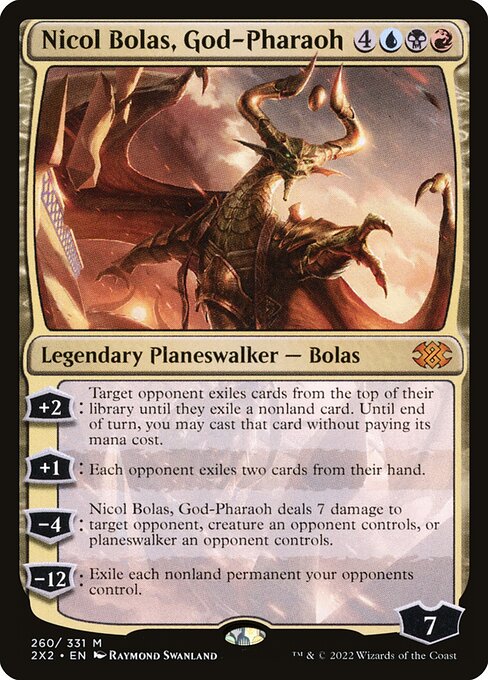Nicol Bolas, God-Pharaoh (260) - NM