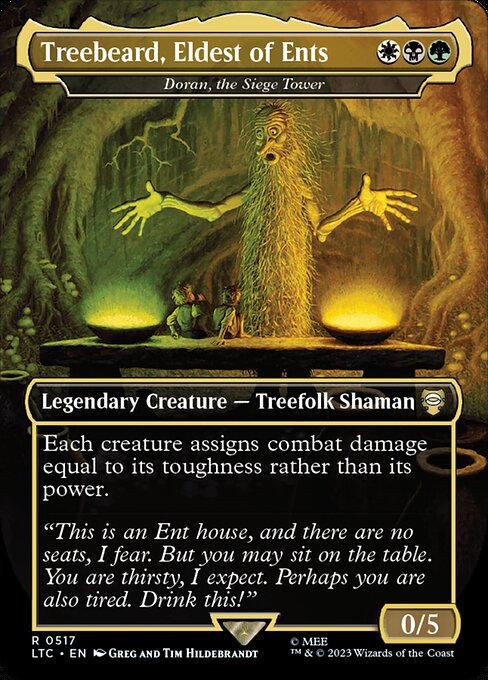 Doran, the Siege Tower (517) - BORDERLESS - NM