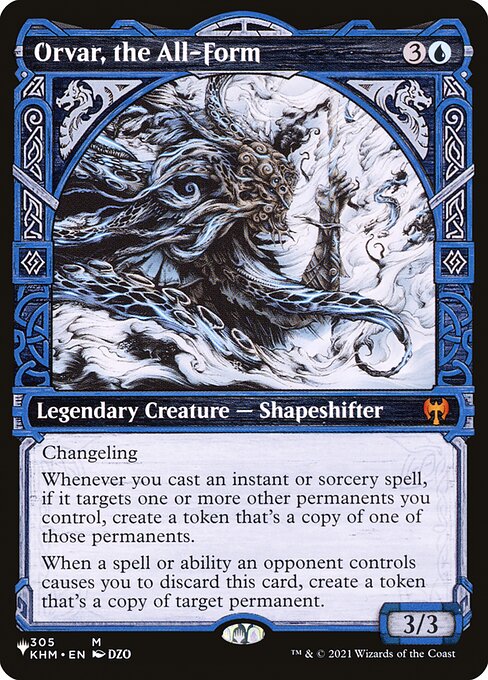 Orvar, the All-Form (KHM-305) - SHOWCASE - FULL ART - NM