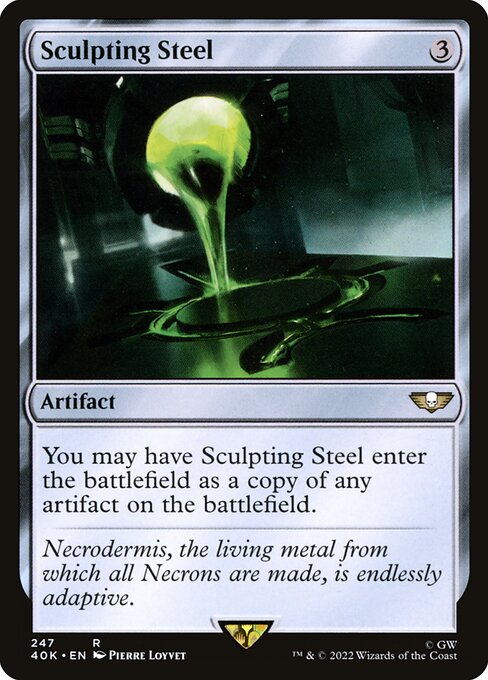 Sculpting Steel (247) - NM