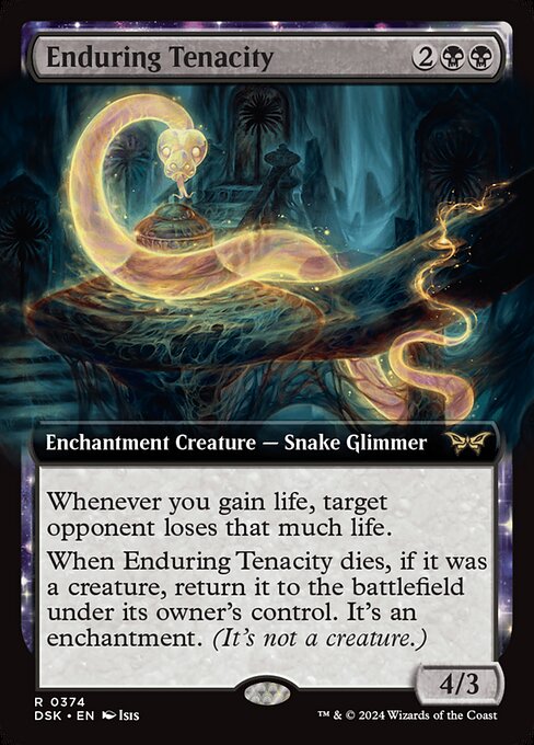 Enduring Tenacity (374) - EXTENDED ART - NM