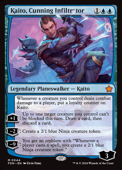 Kaito, Cunning Infiltrator (44) - NM
