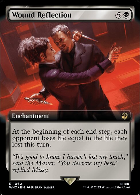 Wound Reflection (1062) - EXTENDED ART (Foil) - NM