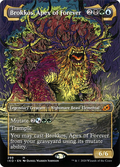 Brokkos, Apex of Forever (299) - BORDERLESS - NM