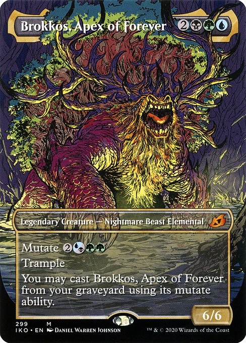 Brokkos, Apex of Forever (299) - BORDERLESS - NM