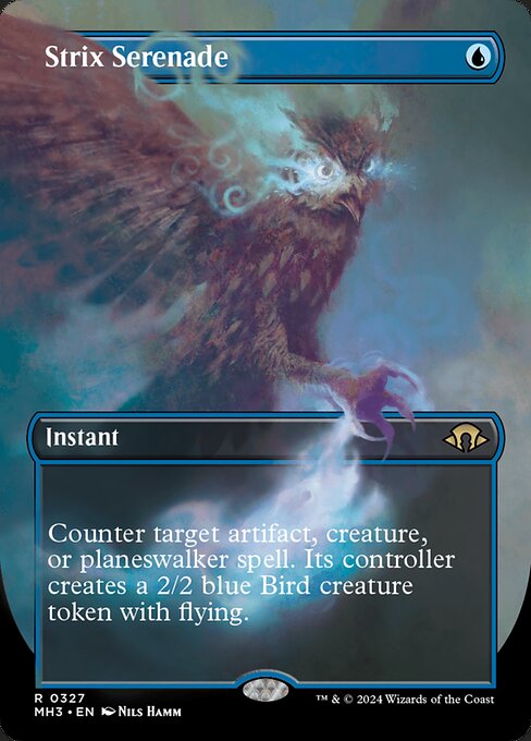 Strix Serenade (327) - BORDERLESS - NM