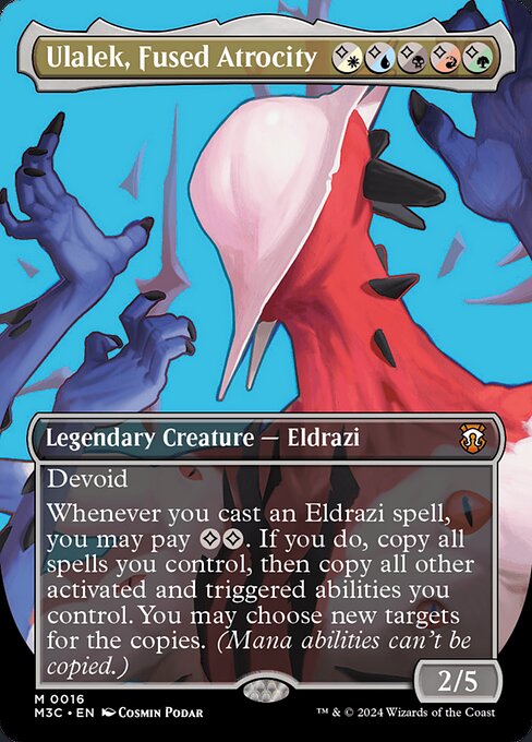 Ulalek, Fused Atrocity (16) - BORDERLESS - NM