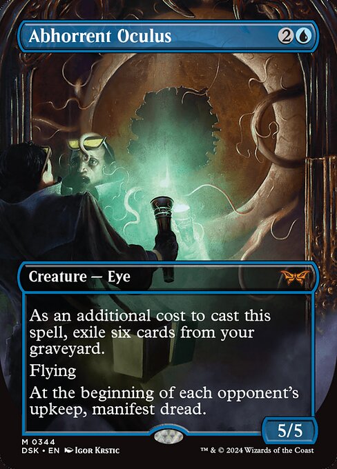 Abhorrent Oculus (344) - BORDERLESS - NM