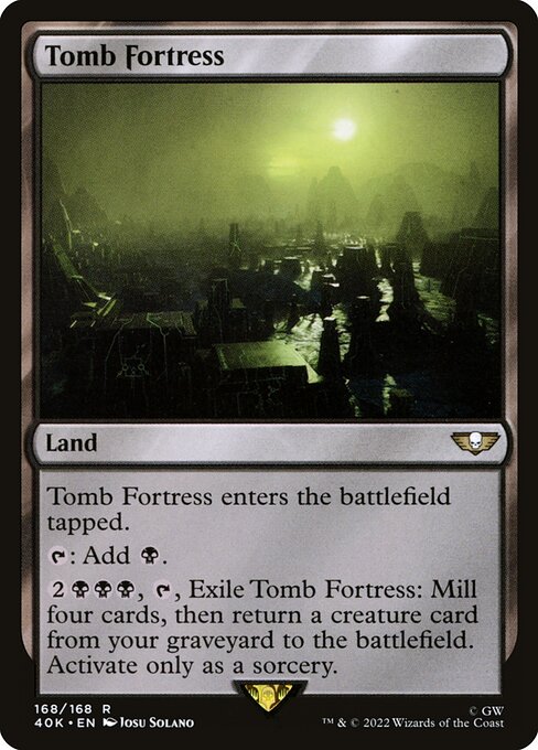 Tomb Fortress (168) - NM