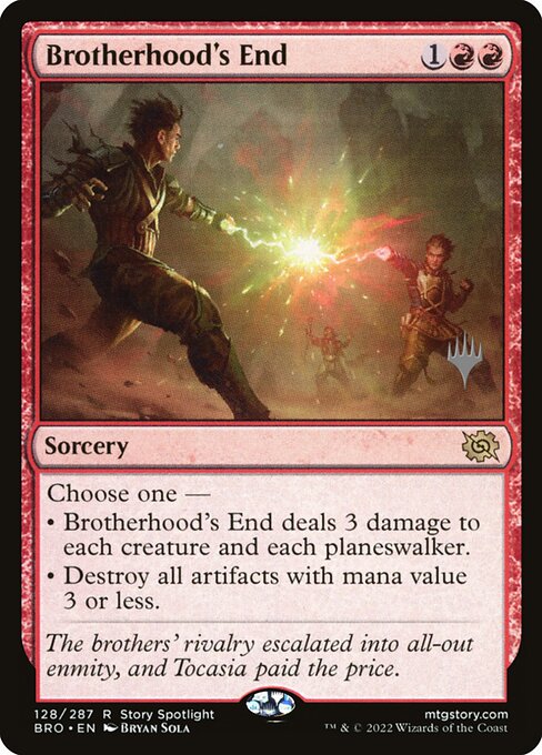 Brotherhood's End (128p) (Foil) - NM