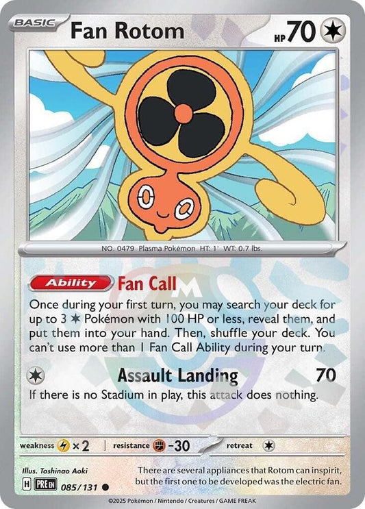 Fan Rotom 85 - NM