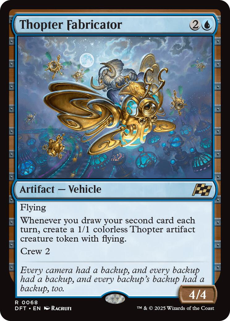 Thopter Fabricator [DFT - 68]