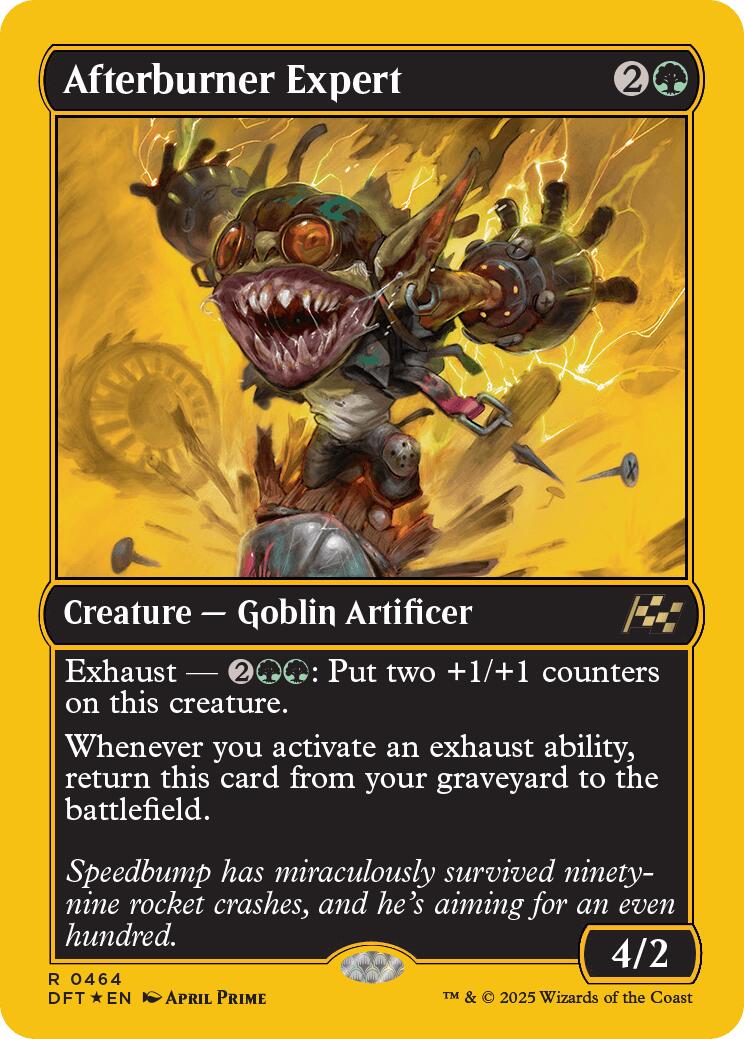 Afterburner Expert (First-Place Foil)