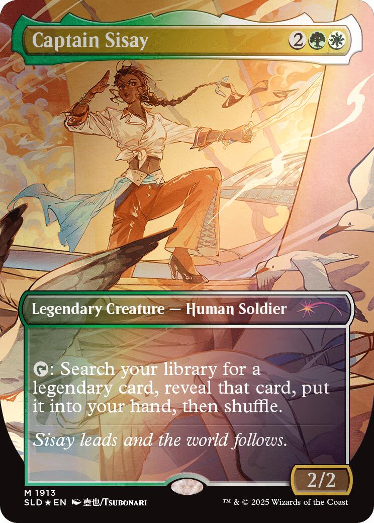 Captain Sisay (1913) (Rainbow Foil)