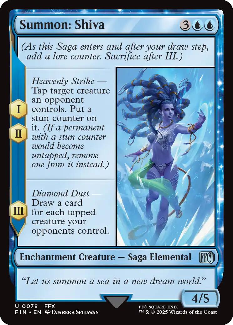 Summon: Shiva [FIN - 78]