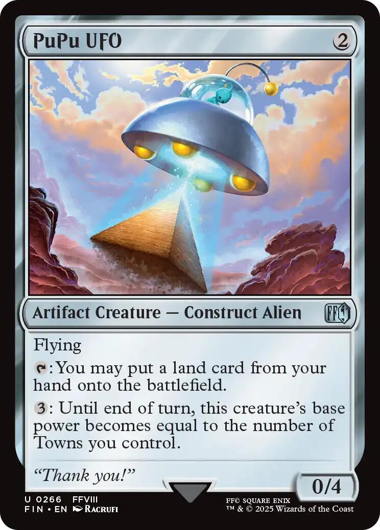 PuPu UFO [FIN - 266]