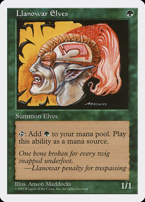 Llanowar Elves (313) - LP
